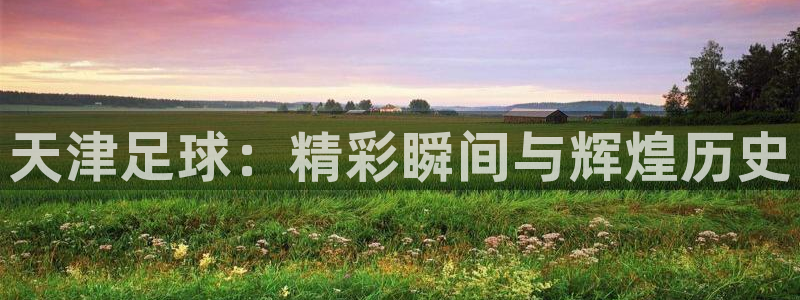 天津足球：精彩瞬间与辉煌历史